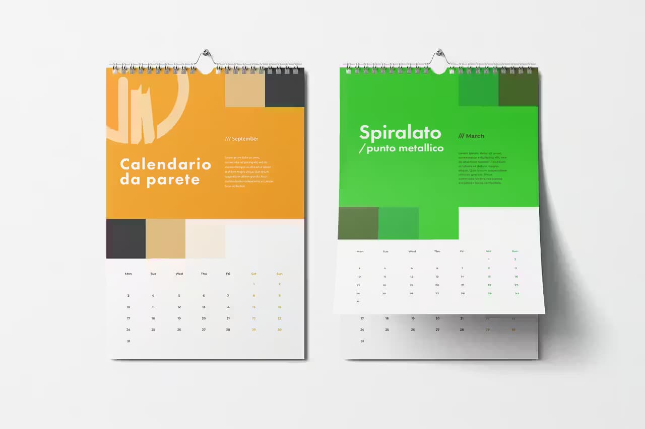 Calendari personalizzati